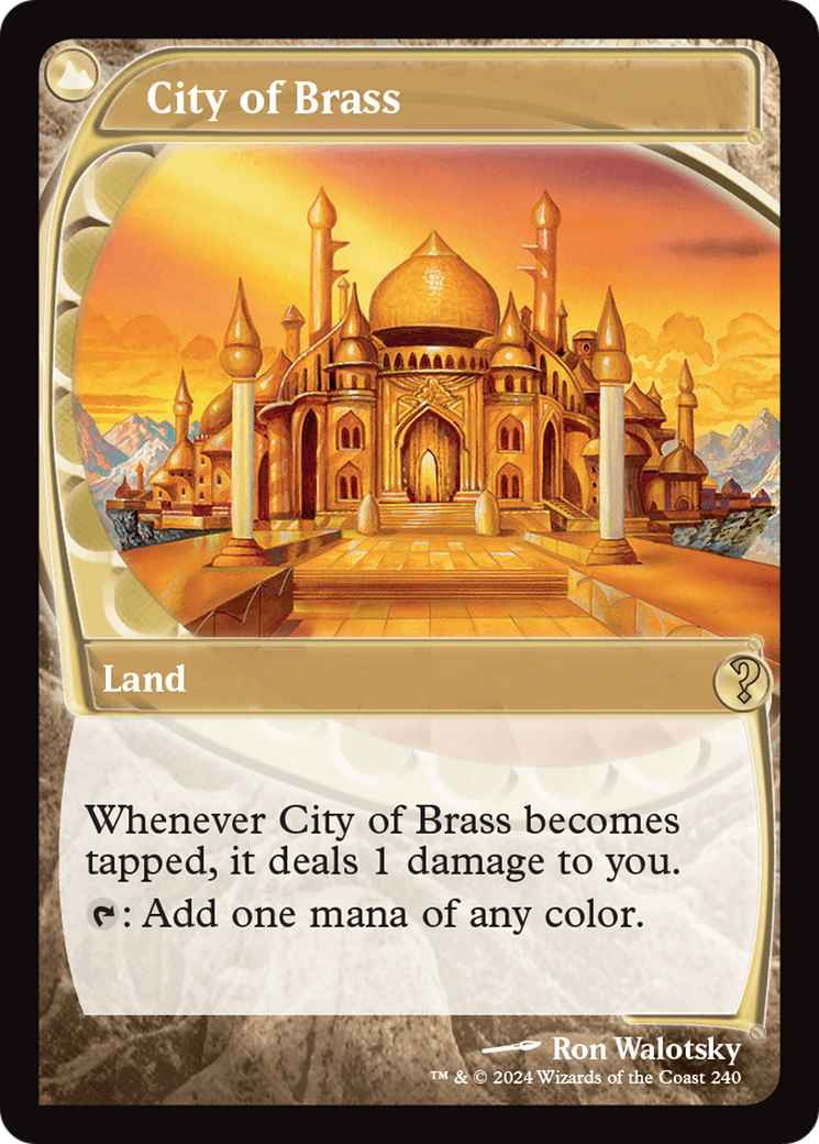 City of Brass (Future Sight) [Mystery Booster 2] - The Mythic Store | 24h Order Processing