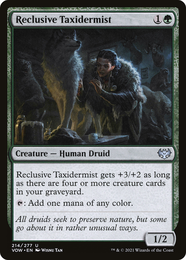 Reclusive Taxidermist [Innistrad: Crimson Vow] - The Mythic Store | 24h Order Processing
