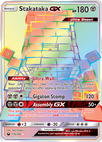 Stakataka GX (176/168) [Sun & Moon: Celestial Storm] - The Mythic Store | 24h Order Processing