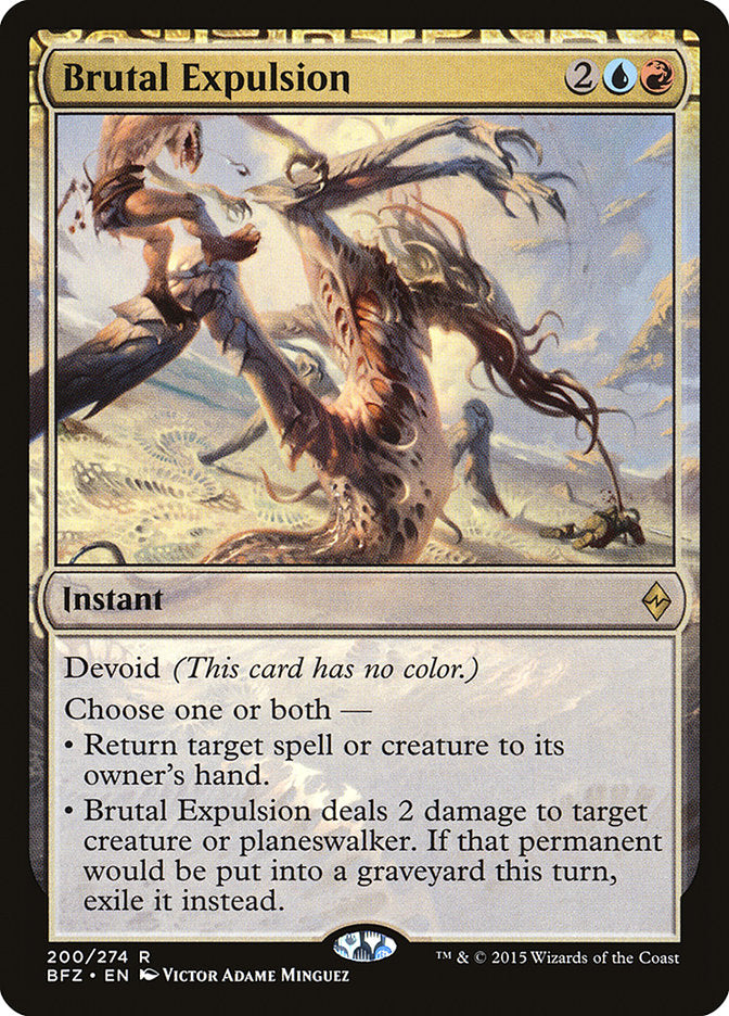 Brutal Expulsion [Battle for Zendikar] - The Mythic Store | 24h Order Processing