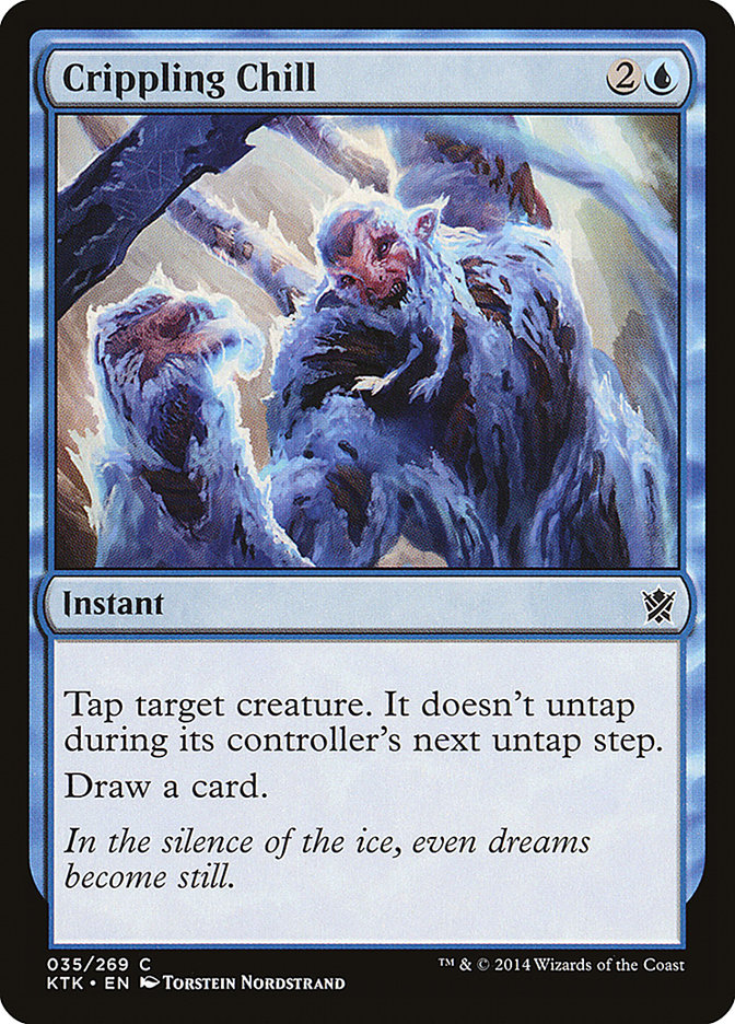 Crippling Chill [Khans of Tarkir] - The Mythic Store | 24h Order Processing