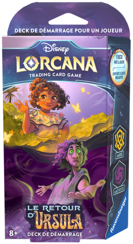 Lorcana: Ursula's Return (Le Retour d'Ursula) - Starter Decks (FR) - The Mythic Store | 24h Order Processing