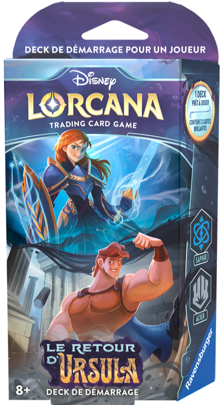 Lorcana: Ursula's Return (Le Retour d'Ursula) - Starter Decks (FR) - The Mythic Store | 24h Order Processing