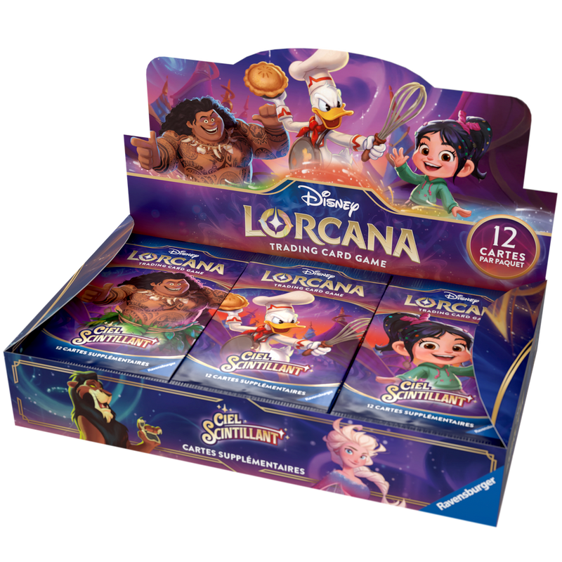 Lorcana: Shimmering Skies (Ciel Scintillant) - Booster Box (FR) - The Mythic Store | 24h Order Processing