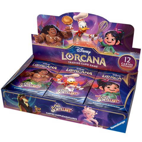 Lorcana: Shimmering Skies (Ciel Scintillant) - Booster Box (FR) - The Mythic Store | 24h Order Processing