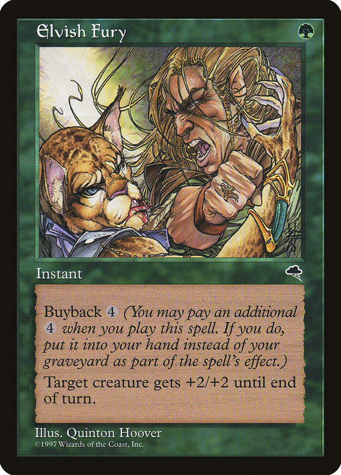 Elvish Fury [Tempest] - The Mythic Store | 24h Order Processing