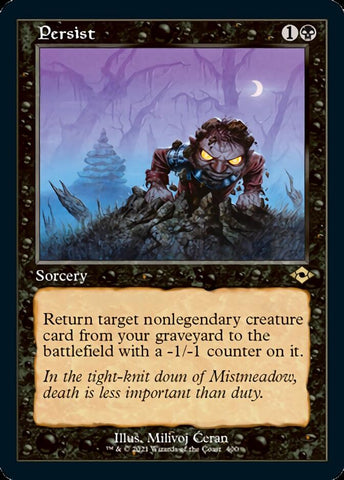 Persist (Retro) [Modern Horizons 2] - The Mythic Store | 24h Order Processing