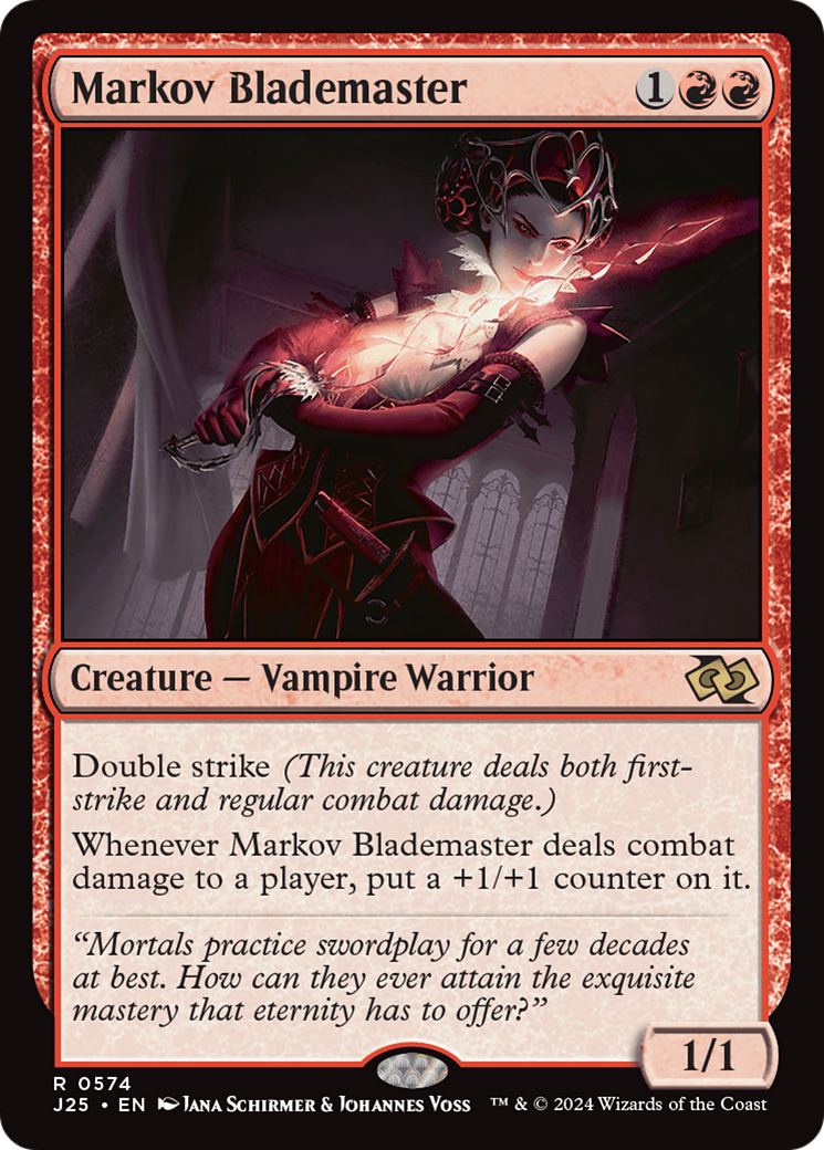 Markov Blademaster [Foundations Jumpstart] - The Mythic Store | 24h Order Processing
