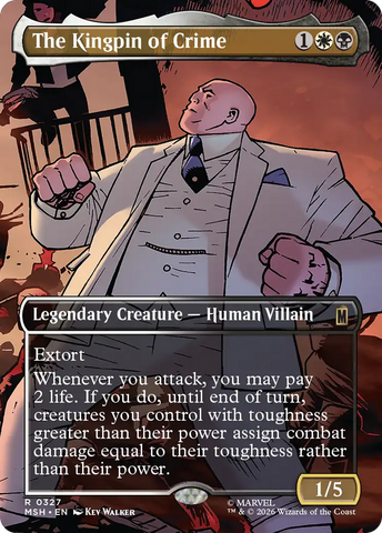 The Kingpin of Crime (Borderless) (0327) [Marvel Super Heroes] - The Mythic Store | 24h Order Processing