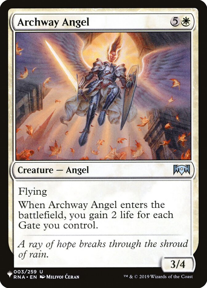 Archway Angel [The List] - The Mythic Store | 24h Order Processing