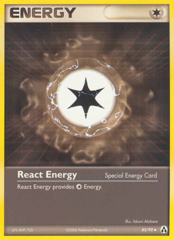 React Energy (82/92) [EX: Legend Maker] - The Mythic Store | 24h Order Processing