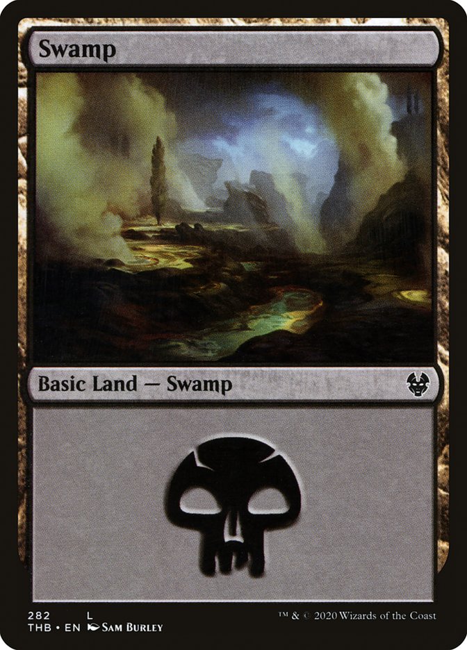 Swamp (282) [Theros Beyond Death] - The Mythic Store | 24h Order Processing