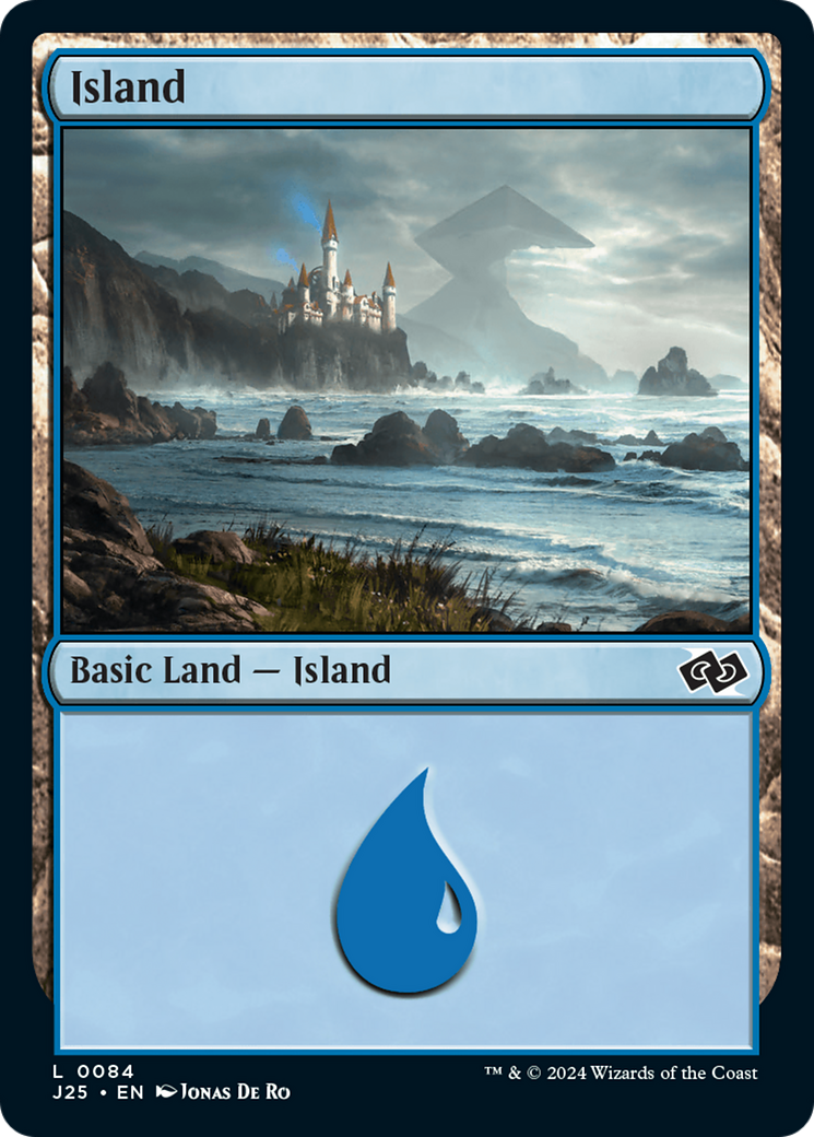 Island (84) [Foundations Jumpstart] - The Mythic Store | 24h Order Processing