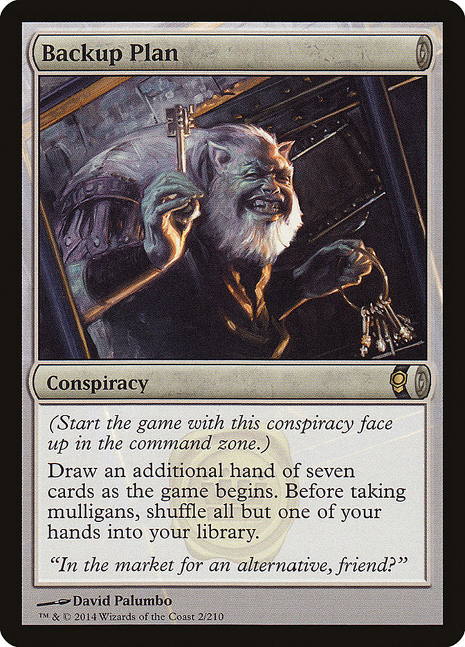 Backup Plan [Conspiracy] - The Mythic Store | 24h Order Processing