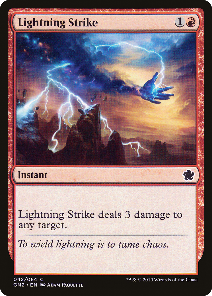 Lightning Strike [Game Night 2019] - The Mythic Store | 24h Order Processing