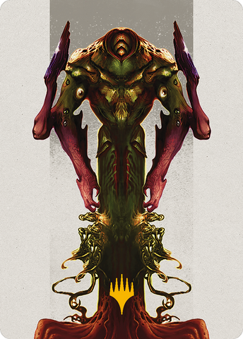 Kozilek, the Broken Reality Art Card (Gold-Stamped Planeswalker Symbol) [Modern Horizons 3 Art Series] - The Mythic Store | 24h Order Processing