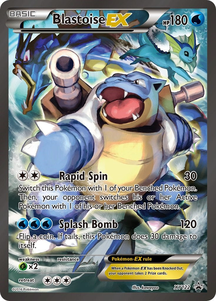 Blastoise EX (XY122) (Jumbo Card) [XY: Black Star Promos] - The Mythic Store | 24h Order Processing