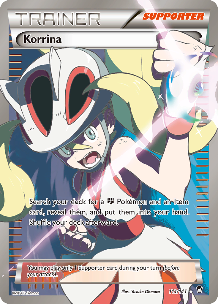 Korrina (111/111) [XY: Furious Fists] - The Mythic Store | 24h Order Processing