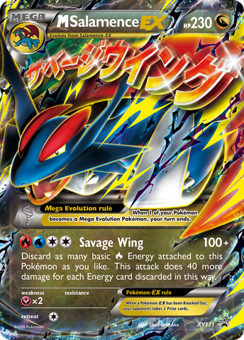 M Salamence EX (XY171) [XY: Black Star Promos] - The Mythic Store | 24h Order Processing