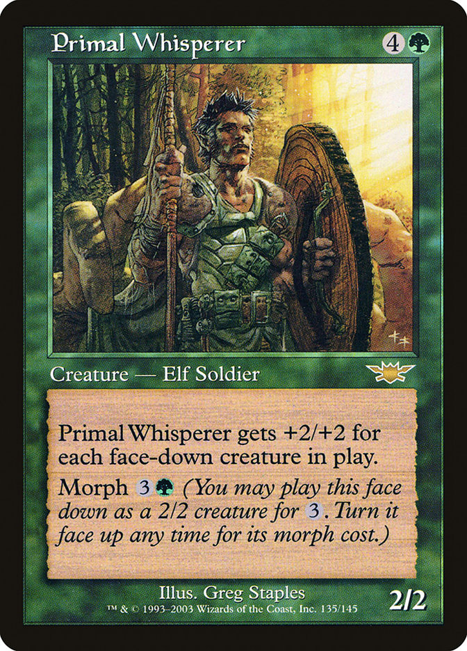 Primal Whisperer [Legions] - The Mythic Store | 24h Order Processing