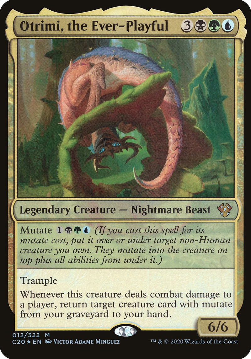 Otrimi, the Ever-Playful (Oversized) [Commander 2020 Oversized] - The Mythic Store | 24h Order Processing