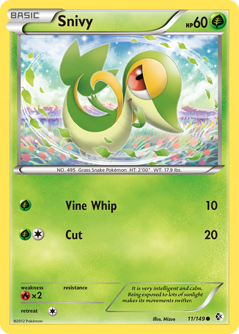 Snivy (11/149) [Black & White: Boundaries Crossed] - The Mythic Store | 24h Order Processing