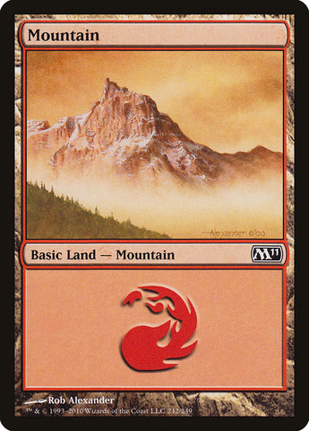 Mountain (242) [Magic 2011] - The Mythic Store | 24h Order Processing