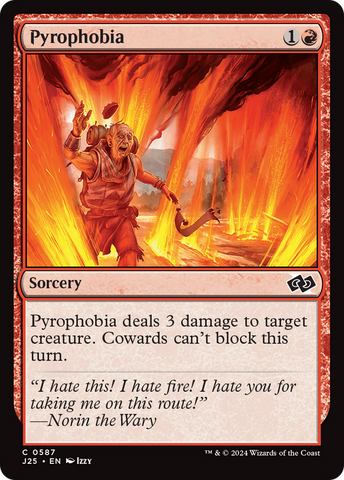 Pyrophobia [Foundations Jumpstart] - The Mythic Store | 24h Order Processing
