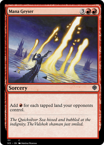 Mana Geyser [Starter Commander Decks] - The Mythic Store | 24h Order Processing