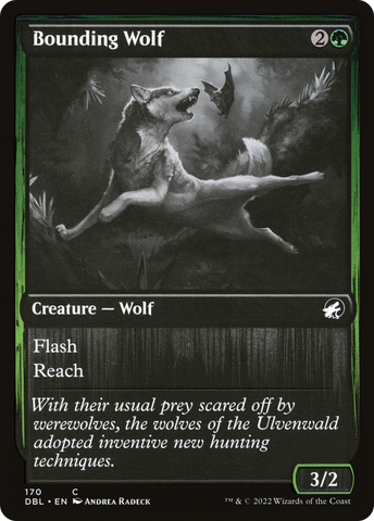 Bounding Wolf [Innistrad: Double Feature] - The Mythic Store | 24h Order Processing