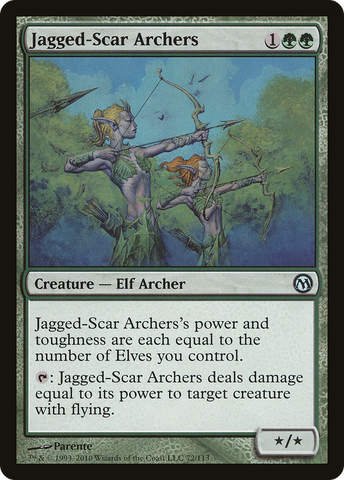 Jagged-Scar Archers [Duels of the Planeswalkers] - The Mythic Store | 24h Order Processing