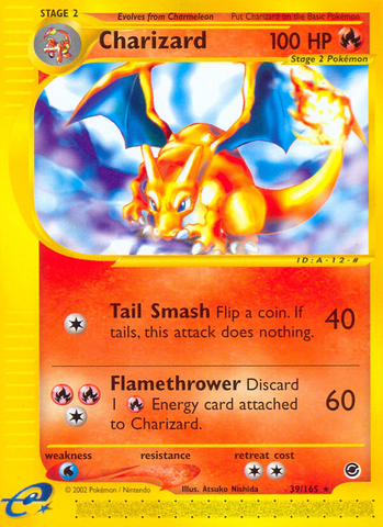 Charizard (39/165) [Expedition: Base Set] - The Mythic Store | 24h Order Processing