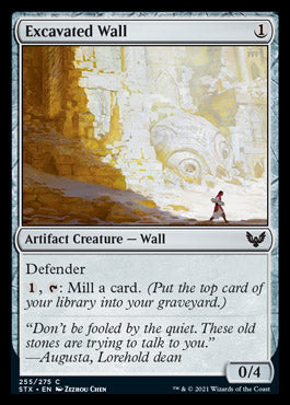 Excavated Wall [Strixhaven: School of Mages] - The Mythic Store | 24h Order Processing