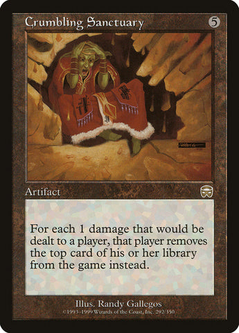 Crumbling Sanctuary [Mercadian Masques] - The Mythic Store | 24h Order Processing