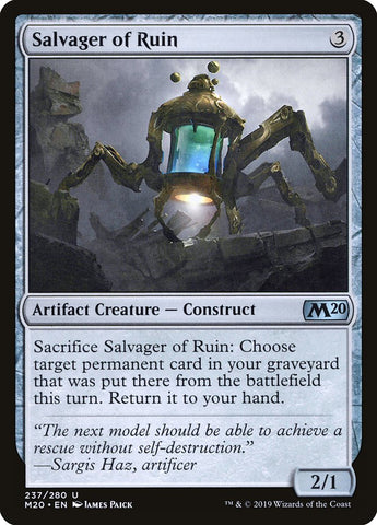 Salvager of Ruin [Core Set 2020] - The Mythic Store | 24h Order Processing