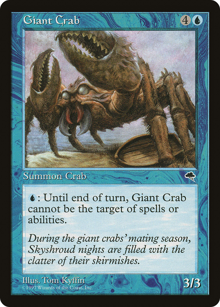 Giant Crab [Tempest] - The Mythic Store | 24h Order Processing