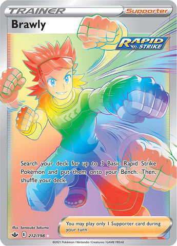 Brawly (212/198) [Sword & Shield: Chilling Reign] - The Mythic Store | 24h Order Processing