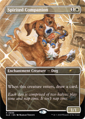 Spirited Companion (0896) (Rainbow Foil) [Secret Lair Drop Series] - The Mythic Store | 24h Order Processing
