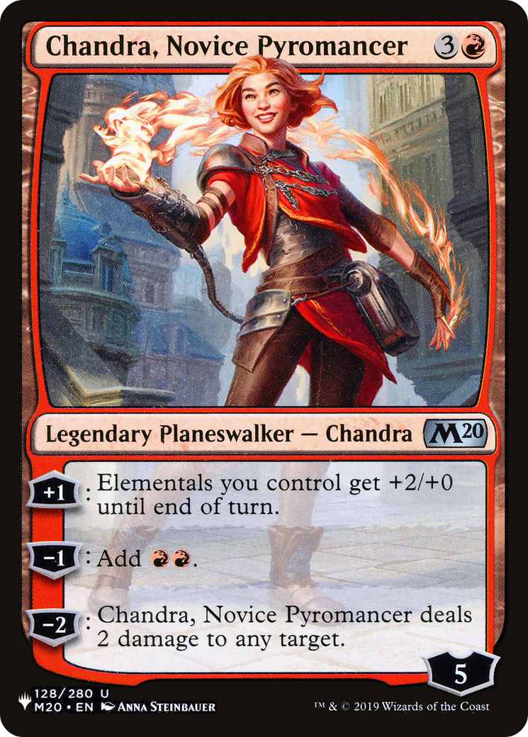 Chandra, Novice Pyromancer [The List] - The Mythic Store | 24h Order Processing