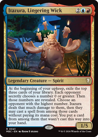 Itazura, Lingering Wick [Mystery Booster: Commander Edition] - The Mythic Store | 24h Order Processing