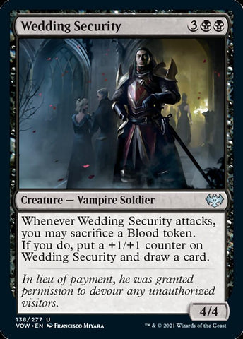 Wedding Security [Innistrad: Crimson Vow] - The Mythic Store | 24h Order Processing