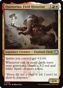 Quintorius, Field Historian [Secrets of Strixhaven Commander] - The Mythic Store | 24h Order Processing