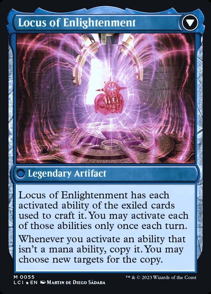 The Enigma Jewel // Locus of Enlightenment [The Lost Caverns of Ixalan Prerelease Cards] - The Mythic Store | 24h Order Processing