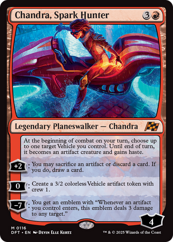 Chandra, Spark Hunter [Aetherdrift] - The Mythic Store | 24h Order Processing