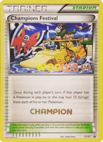 Champions Festival (XY27) (2014 Champion) [XY: Black Star Promos] - The Mythic Store | 24h Order Processing