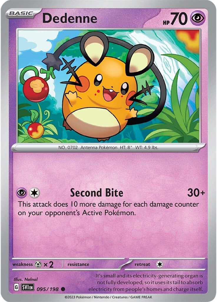 Dedenne (095/198) [Scarlet & Violet: Base Set] - The Mythic Store | 24h Order Processing