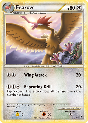 Fearow (15/95) [HeartGold & SoulSilver: Unleashed] - The Mythic Store | 24h Order Processing