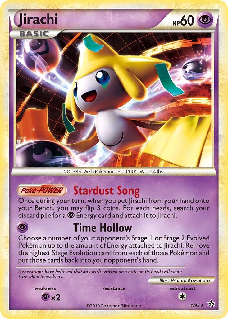 Jirachi (1/95) [HeartGold & SoulSilver: Unleashed] - The Mythic Store | 24h Order Processing