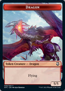 Dragon // Dragon Spirit Double-Sided Token [Dungeons & Dragons: Adventures in the Forgotten Realms Commander Tokens] - The Mythic Store | 24h Order Processing
