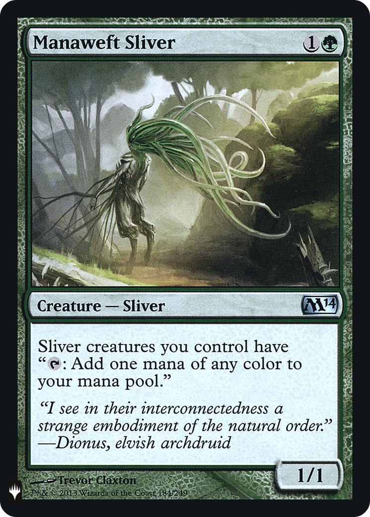 Manaweft Sliver [Mystery Booster] - The Mythic Store | 24h Order Processing